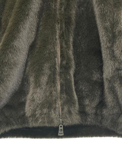 Calimar（カリマール）Calimar (カリマール) Slick Fur Blouson ダークグリーン サイズ:XLの古着・服飾アイテム