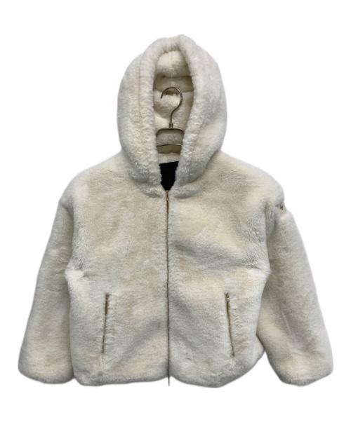 TATRAS（タトラス）TATRAS (タトラス) YUMOLA ユモラ ボアブルゾン アイボリー サイズ:01の古着・服飾アイテム