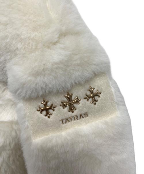 TATRAS（タトラス）TATRAS (タトラス) YUMOLA ユモラ ボアブルゾン アイボリー サイズ:01の古着・服飾アイテム