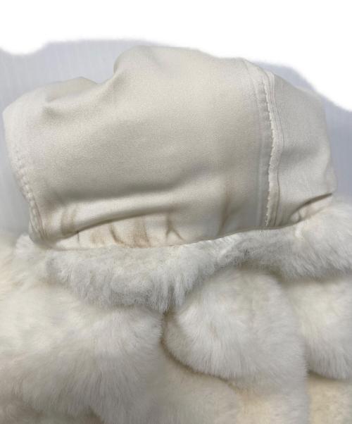 TATRAS（タトラス）TATRAS (タトラス) YUMOLA ユモラ ボアブルゾン アイボリー サイズ:01の古着・服飾アイテム