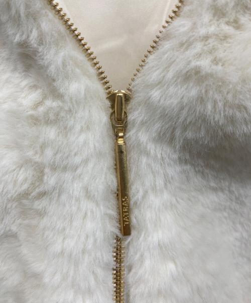 TATRAS（タトラス）TATRAS (タトラス) YUMOLA ユモラ ボアブルゾン アイボリー サイズ:01の古着・服飾アイテム