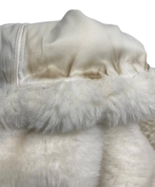 TATRAS（タトラス）TATRAS (タトラス) YUMOLA ユモラ ボアブルゾン アイボリー サイズ:01の古着・服飾アイテム