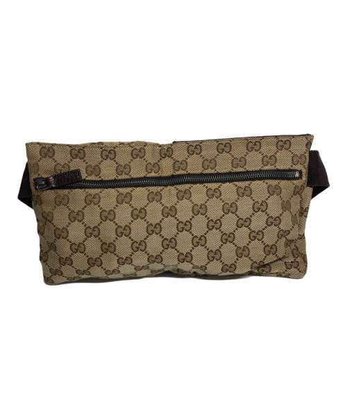 GUCCI（グッチ）GUCCI (グッチ) ウエストバッグ ベージュの古着・服飾アイテム