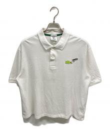 ATMOS×LACOSTE（アトモス×ラコステ）の古着「ポロシャツ」｜ホワイト