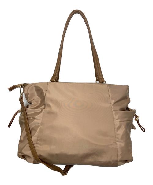 LANVIN en Bleu（ランバンオンブルー）LANVIN en Bleu (ランバンオンブルー) トートバッグ ブラウンの古着・服飾アイテム