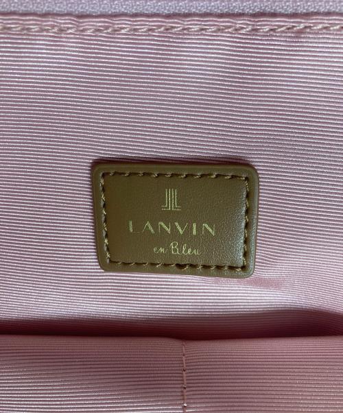 LANVIN en Bleu（ランバンオンブルー）LANVIN en Bleu (ランバンオンブルー) トートバッグ ブラウンの古着・服飾アイテム