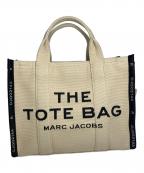 MARC JACOBSマークジェイコブズ）の古着「キャンバストートバッグ」｜ベージュ×ブラック