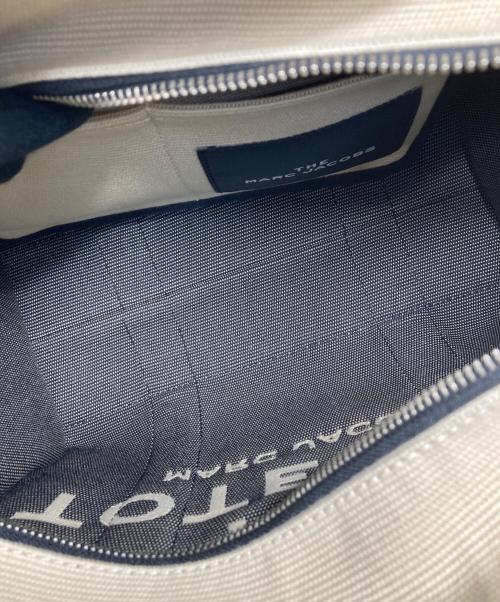 MARC JACOBS（マークジェイコブズ）MARC JACOBS (マークジェイコブス) キャンバストートバッグ ベージュ×ブラックの古着・服飾アイテム