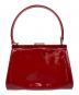 GUCCI (グッチ) レザーハンドバッグ レッド：13000円