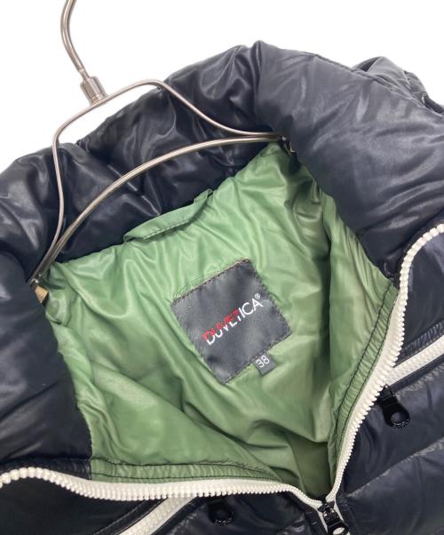 DUVETICA（デュベティカ）DUVETICA (デュベティカ) ダウンジャケット ブラック×カーキ サイズ:38の古着・服飾アイテム