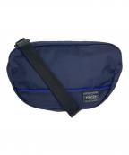 PORTERポーター）の古着「ムース ショルダーバッグ」｜ネイビー×ブルー