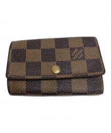 LOUIS VUITTON（ルイ ヴィトン）の古着「キーケース　ミュルティクレ6」｜ブラウン