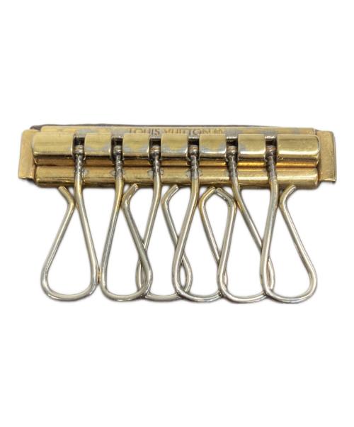 LOUIS VUITTON（ルイ ヴィトン）LOUIS VUITTON (ルイ ヴィトン) キーケース　ミュルティクレ6 ブラウンの古着・服飾アイテム