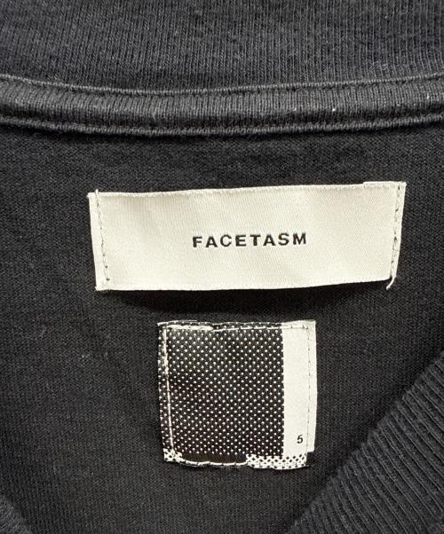 FACETASM（ファセッタズム）FACETASM (ファセッタズム) 半袖カットソー ブラック サイズ:SIZE 5の古着・服飾アイテム
