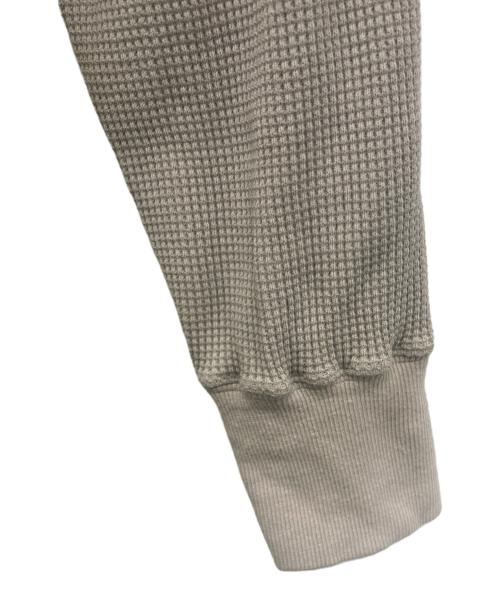 FACETASM（ファセッタズム）FACETASM (ファセッタズム) 長袖カットソー グレー×ホワイト サイズ:5の古着・服飾アイテム