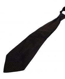 CHANEL（シャネル）の古着「ネクタイ」｜ブラウン×ブラック