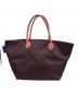BURBERRY BLUE LABEL (バーバリーロンドンブルーレーベル) トートバッグ ブラウン×ピンク：12000円