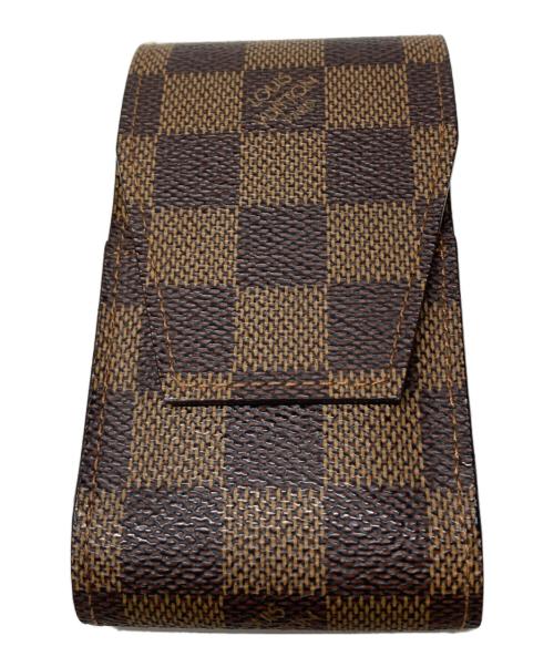 LOUIS VUITTON（ルイ ヴィトン）LOUIS VUITTON (ルイ ヴィトン) シガレットケース エテュイ・シガレット ブラウンの古着・服飾アイテム