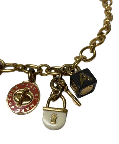 Marc by Marc Jacobs（マークバイマークジェイコブス）Marc by Marc Jacobs (マークバイマークジェイコブス) チェーンストラップ ゴールドの古着・服飾アイテム