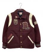McGREGORマクレガー）の古着「メルトンスタジャン」｜バーガンディー