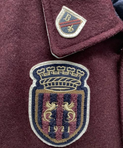 McGREGOR（マクレガー）McGREGOR (マクレガー) メルトンスタジャン バーガンディー サイズ:XLの古着・服飾アイテム