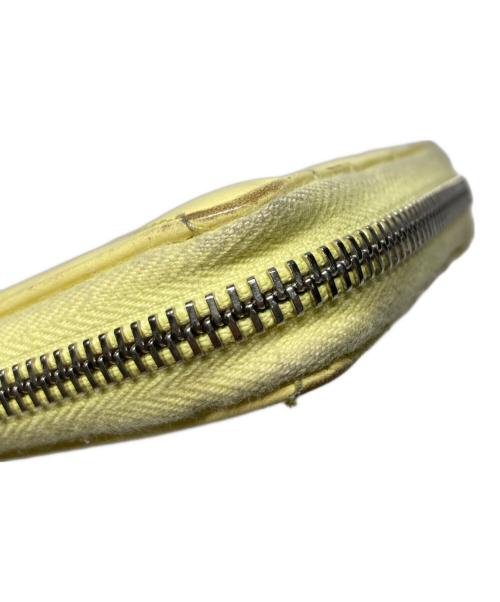 GUCCI（グッチ）GUCCI (グッチ) ラウンドジップウォレット イエローの古着・服飾アイテム