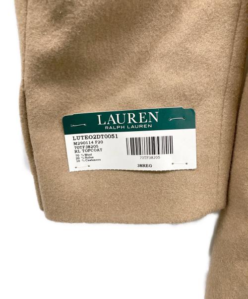LAUREN RALPH LAUREN（ローレンラルフローレン）LAUREN RALPH LAUREN (ローレンラルフローレン) チェスターコート ブラウン サイズ:SIZE 38 未使用品の古着・服飾アイテム