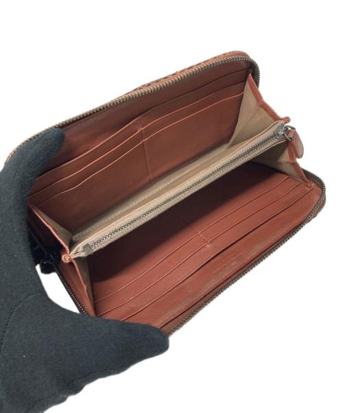 BOTTEGA VENETA（ボッテガベネタ）BOTTEGA VENETA (ボッテガベネタ) 長財布 ブラウンの古着・服飾アイテム