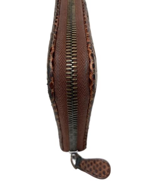 BOTTEGA VENETA（ボッテガベネタ）BOTTEGA VENETA (ボッテガベネタ) 長財布 ブラウンの古着・服飾アイテム