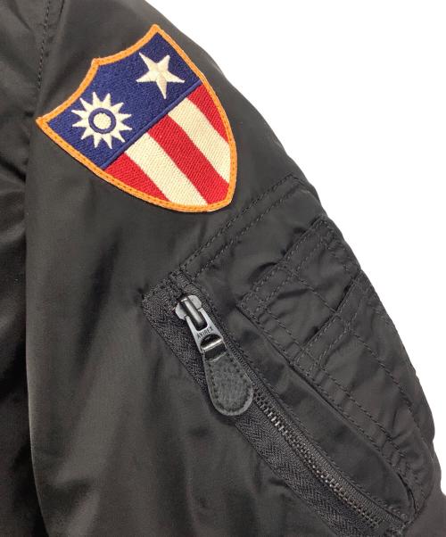 AVIREX（アヴィレックス）AVIREX (アヴィレックス) ブルゾン ブラック サイズ:Mの古着・服飾アイテム