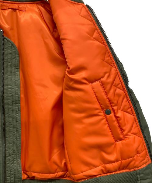 AVIREX（アヴィレックス）AVIREX (アヴィレックス) ブルゾン カーキ サイズ:Ｌの古着・服飾アイテム