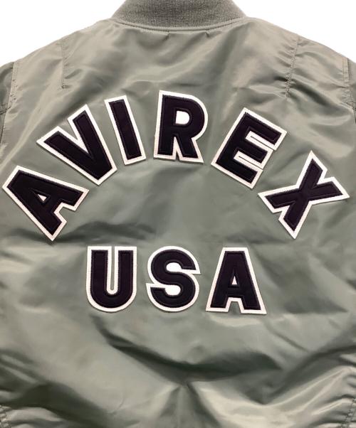 AVIREX（アヴィレックス）AVIREX (アヴィレックス) ブルゾン カーキ サイズ:Ｌの古着・服飾アイテム