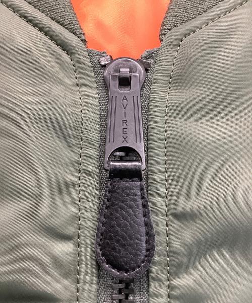 AVIREX（アヴィレックス）AVIREX (アヴィレックス) ブルゾン カーキ サイズ:Ｌの古着・服飾アイテム