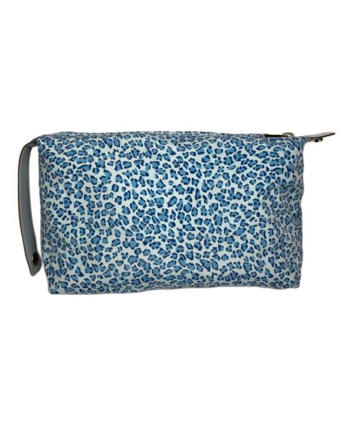 BOTTEGA VENETA（ボッテガベネタ）BOTTEGA VENETA (ボッテガベネタ) アクセサリーポーチ スカイブルーの古着・服飾アイテム