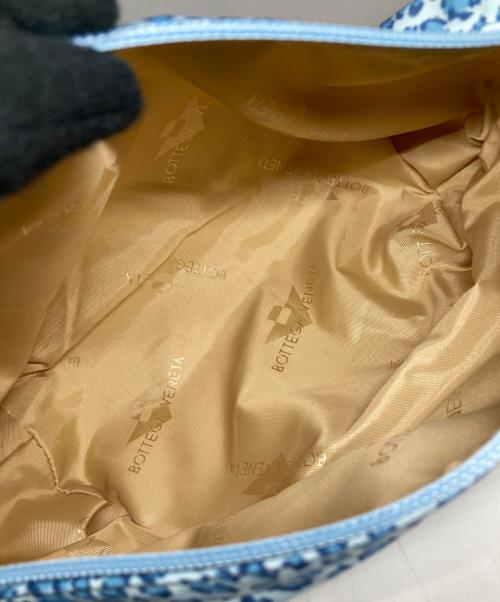 BOTTEGA VENETA（ボッテガベネタ）BOTTEGA VENETA (ボッテガベネタ) アクセサリーポーチ スカイブルーの古着・服飾アイテム