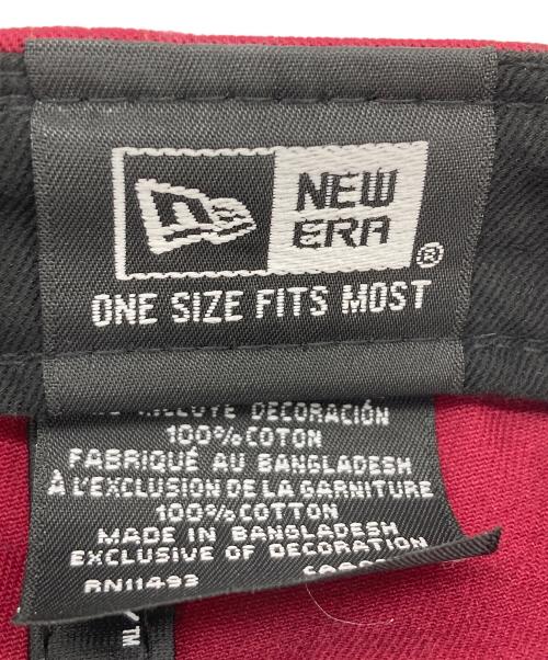 New Era（ニューエラ）New Era (ニューエラ) stussy (ステューシー) キャップ レッドの古着・服飾アイテム