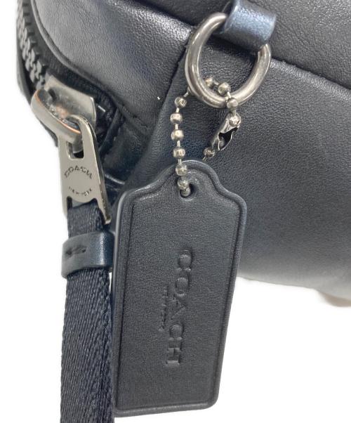 COACH（コーチ）COACH (コーチ) ウエストバッグ ブラウン×ブラックの古着・服飾アイテム