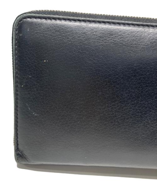 BALENCIAGA（バレンシアガ）BALENCIAGA (バレンシアガ) ラウンドファスナー長財布 ブラックの古着・服飾アイテム