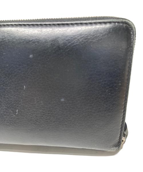BALENCIAGA（バレンシアガ）BALENCIAGA (バレンシアガ) ラウンドファスナー長財布 ブラックの古着・服飾アイテム
