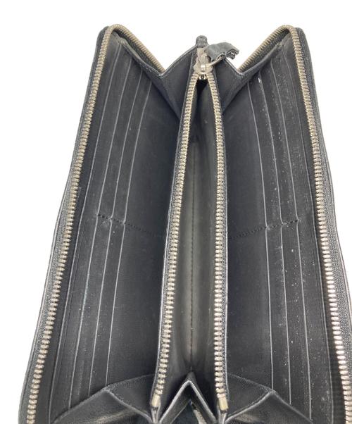 BALENCIAGA（バレンシアガ）BALENCIAGA (バレンシアガ) ラウンドファスナー長財布 ブラックの古着・服飾アイテム