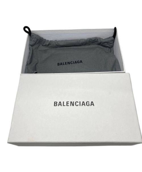 BALENCIAGA（バレンシアガ）BALENCIAGA (バレンシアガ) ラウンドファスナー長財布 ブラックの古着・服飾アイテム