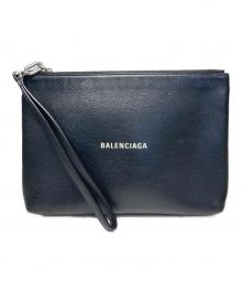BALENCIAGA（バレンシアガ）の古着「クラッチバッグ」｜ブラック