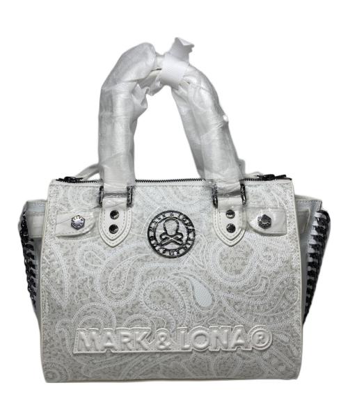 MARK&LONA（マークアンドロナ）MARK&LONA (マークアンドロナ) トートバッグ ホワイトの古着・服飾アイテム