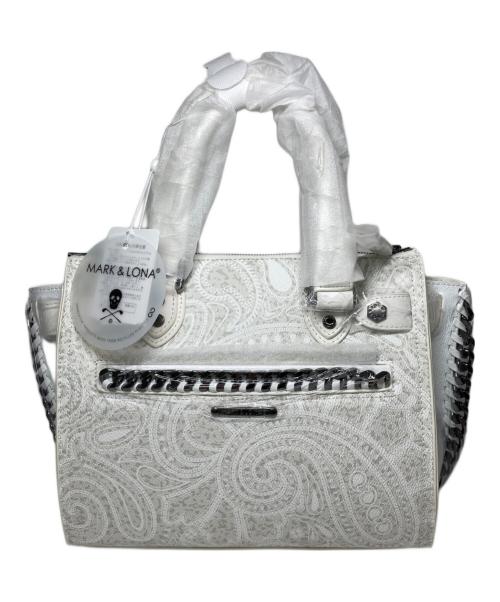 MARK&LONA（マークアンドロナ）MARK&LONA (マークアンドロナ) トートバッグ ホワイトの古着・服飾アイテム