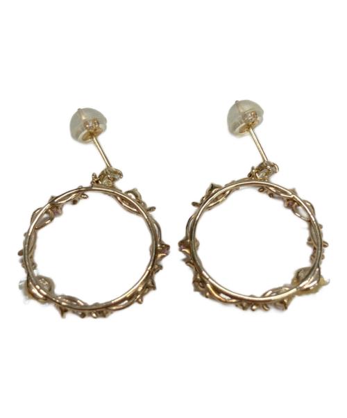 Samantha Tiara（サマンサ ティアラ）Samantha Tiara (サマンサ ティアラ) サークルピアス ゴールドの古着・服飾アイテム