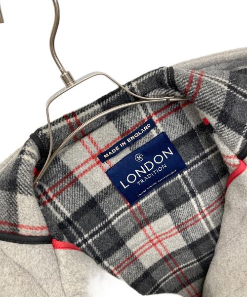 LONDON Tradition（ロンドントラディション）LONDON Tradition (ロンドントラディション) ダッフルコート ライトグレー サイズ:36の古着・服飾アイテム