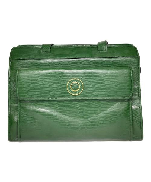 CELINE（セリーヌ）CELINE (セリーヌ) トートバッグ グリーンの古着・服飾アイテム