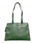 CELINE (セリーヌ) トートバッグ グリーン：20000円