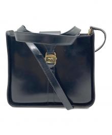 Salvatore Ferragamo（サルヴァトーレ フェラガモ）の古着「2WAYショルダーバッグ」｜ブラック
