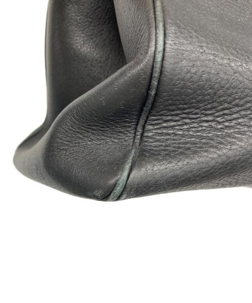 Salvatore Ferragamo（サルヴァトーレ フェラガモ）Salvatore Ferragamo (サルヴァトーレ フェラガモ) ガンチーニレザートートバッグ ブラックの古着・服飾アイテム